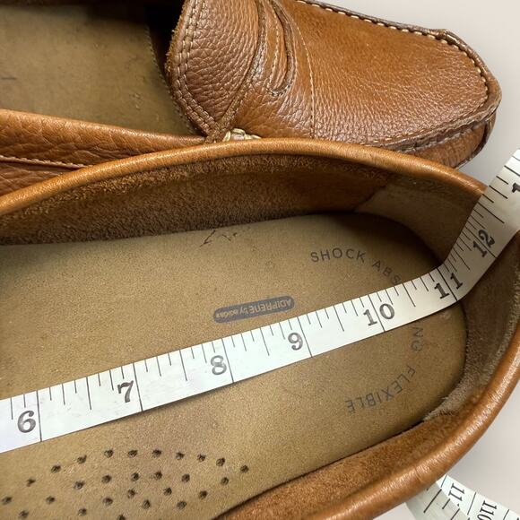 Rockport Walkability Driver Moccasin Penny Loafers Shoes Mens 10M Brown Leather